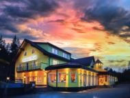 Landhotel Wental in der Abendstimmung 